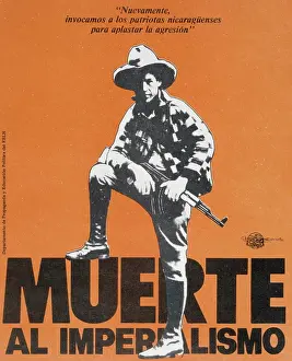 Revolutionary Prints: Sandinista National Liberation Front (FSLN) propaganda poster in Nicaragua