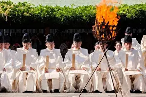 Priest Prints: Sanno Oharai and Chinka-sai purification ceremony during Sanno Matsuri