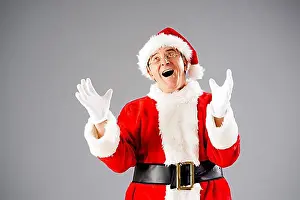 Oldest Prints: Santa Claus gesticulating