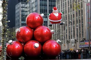 New York City Prints: Santa Claus. Macy's Thanksgiving Day Parade. New York. USA