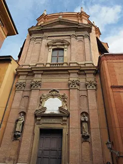 Italienisch Prints: Santa Maria della Vita church in Bologna Church of Santa Maria della Vita meaning St Mary of Life in Bologna