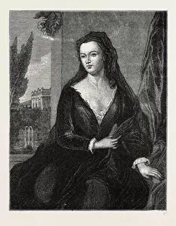 Duchess Prints: Sarah, duchess of Marlborough, London, UK, 19th century engraving