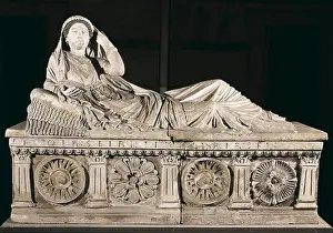 Tuscany Prints: Sarcophagus of Larthia Seianti