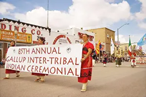 Amuse Prints: Saturday Parade, Gallup Inter-Tribal Indian Ceremonial, Gallup, New Mexico