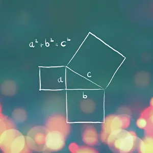 Professor Prints: Satz des Pythagoras Satz des Pythagoras Copyright: xZoonar