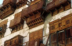 Screens Prints: Saudi Arabia, Makkah, Jeddah. Al-Balad
