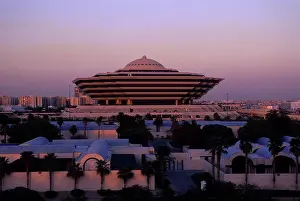 Evening Light Prints: Saudi Arabia, Riyadh, Ministry Of The Interior