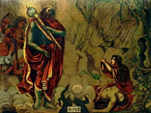 Story Prints: Savitri and her defeat of Yama