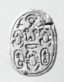 Seal Prints: Scarab seal ca. 1700-1560 B.C
