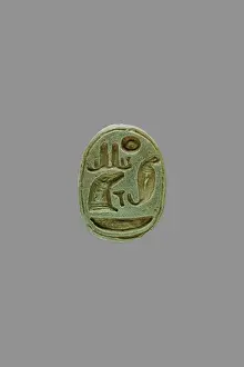 Royal Prints: Scarab with Sobek and Wadjet ca