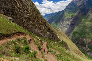 Berg Prints: Scenery along the Choquequirao trail, Peru, South America Copyright: LauraxGrier 1218-1769