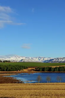Kwazulu Prints: Scenery and Drakensberg Mountains on the P27-3 road near Nottingham Road KwaZulu Natal Midlands
