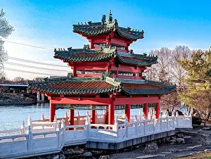 Pagoda Prints: scenic views around des moines iowa city downtown