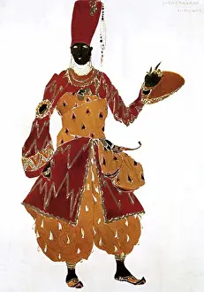 Named Person Prints: Scheherazade, 1910. Leon Bakst, (1866-1924/Russian)
