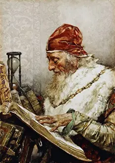 Scholar Prints: The Scholar. Francisco Pradilla Ortiz (1848-1921)