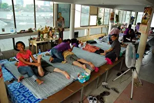 Thai Ethnicity Prints: School for Thai Massage, temple facilities