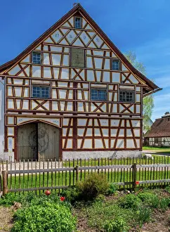 Farmhouses Prints: Schwäbisches Bauernhofmuseum Illerbeuren