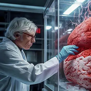 Doctors Prints: Scientists are working with artificial intelligence to research the human brain