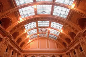 Visitor Prints: Scotland, Glasgow, City centre west, Mitchell Library, Main Hall interior