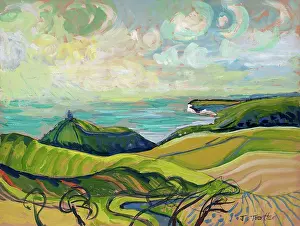 Field Prints: The Sea by Josephine Trotter, 2012. (b.1940/British)