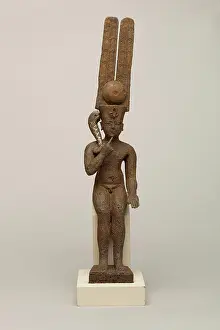 Difficult Prints: Seated Harpokrates with the crown of Amun