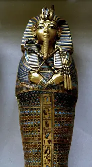 Death Prints: second sarcophagus of King Tutankhamen