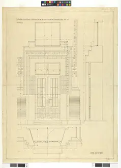 Plans Prints: Second Villa Wagner, th, Hüttelbergstraße