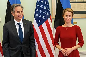 Estonia Prints: Secretary of State Antony J. Blinken meets with Estonian Prime Minister Kaja Kallas in Tallin