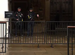 Lower Prints: security measures including armed police