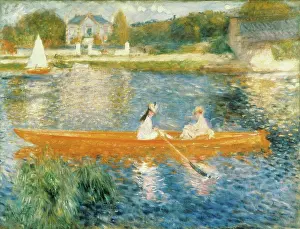 Paddle Prints: The Seine at Asnieres 1878 Pierre-Auguste Renoir (1841-1919/French) National Gallery