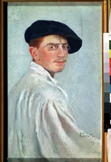 Painter Prints: Self-portrait by Leon Bakst, Oil on canvas