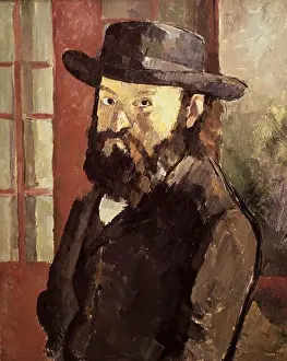 Mustache Prints: Self Portrait Paul Cezanne (1839-1906 French) Musee des Beaux-Arts, Bern, Switzerland