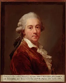 Zakup Proweniencja Prints: ﻿Self-portrait in a tailcoat. Bacciarelli, Marcello (1731-1818), painter