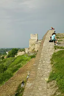 Traveller Prints: SERBIA, Belgrade. Kalemegdan Citadel- Citadel Ramparts