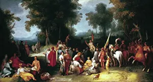 Faithuk Prints: The Sermon of St. John the Baptist Cornelisz