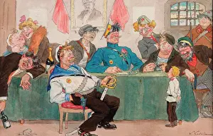 Soviet Prints: A session of the Supreme revolutionary tribunal