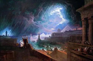 Architec Ture Prints: Seventh Plague of Egypt; 1823 Oil on canvas John Martin English; 1789-1854