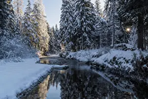 Alps Prints: Sextenbach, Sextental, Sexten, South Tyrol, Alto Adige, Italy