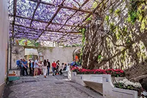 Coast Prints: Shady alley in the centre, Positano