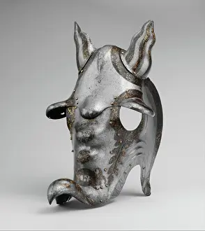 Heroes Prints: Shaffron (Horse's Head Defense) of Henry II of France