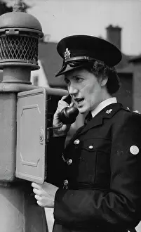 Call Prints: She's Cot The Pip! A charming arm of the law in Stafford is Miss Mary Wright