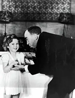 Recognition Prints: Shirley Temple receives an Honorary Oscar Academy Award in grateful recognition of her outstanding contribution to