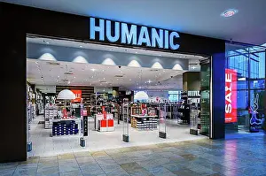 Germany Prints: Shoe shop HUMANIC in Forum-Allgaeu, Kempten, Allgaeu, Bavaria, Germany, Europe