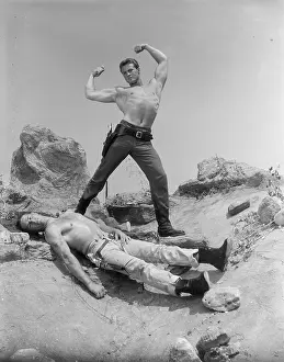 Tough Prints: Shoot-out On Beefcake Mountain c.1962