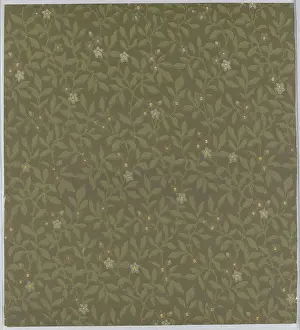 1880 Prints: Sidewall, Machine-printed paper