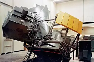 Houston Prints: This simulator employees a crew station which duplicates the interior of the Gemini spacecraft