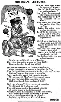 Press Prints: Sir William Howard Russell CVO (1820 1907) an Irish reporter with The Times