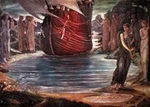 Nautical Prints: The Sirens C.1875 Edward Burne-Jones (1833-1898 British) National Gallery Capetown