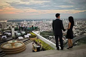 Luxury Prints: The Sirocco Sky Bar atop Lebua at State Tower
