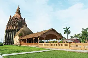 District Prints: Sivasagar Sivadol, built in 1734 by Bar Raja Ambika